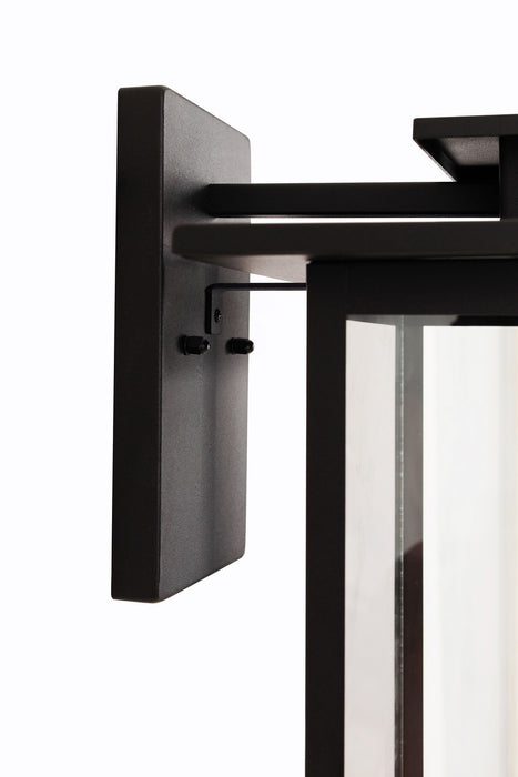 Craftmade - ZA7024-TB - One Light Outdoor Wall Lantern - Rock Creek - Textured Black