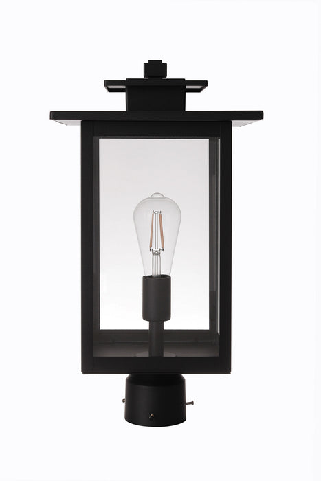 Craftmade - ZA7025-TB - One Light Outdoor Post Mount - Rock Creek - Textured Black