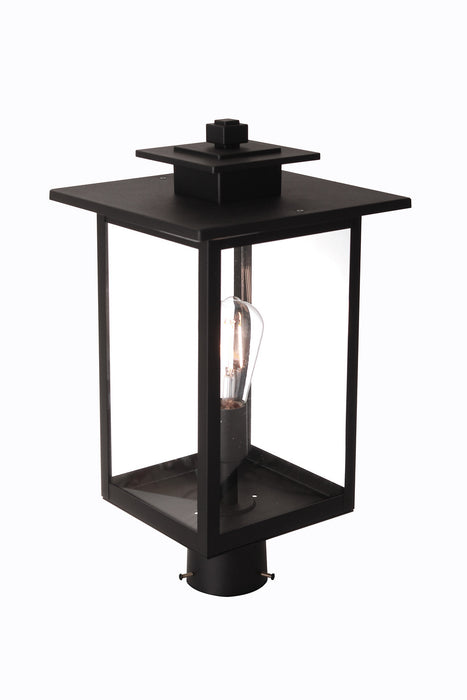 Craftmade - ZA7025-TB - One Light Outdoor Post Mount - Rock Creek - Textured Black