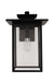 Craftmade - ZA7034-TB - One Light Outdoor Wall Lantern - Rock Creek - Textured Black