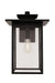 Craftmade - ZA7034-TB - One Light Outdoor Wall Lantern - Rock Creek - Textured Black