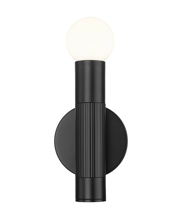 Z-Lite - 1956-1S-MB - One Light Wall Sconce - Stari - Matte Black
