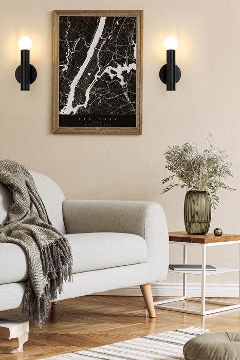 Z-Lite - 1956-1S-MB - One Light Wall Sconce - Stari - Matte Black