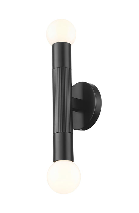 Z-Lite - 1956-2S-MB - Two Light Wall Sconce - Stari - Matte Black