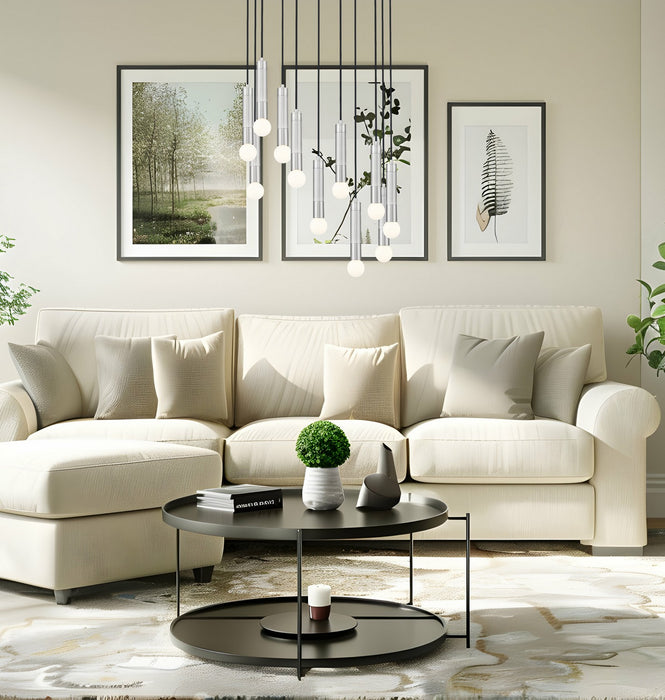 Z-Lite - 1956P-11R-BN - 11 Light Chandelier - Stari - Brushed Nickel