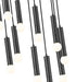 Z-Lite - 1956P-11R-MB - 11 Light Chandelier - Stari - Matte Black