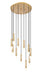 Z-Lite - 1956P-11R-MGLD - 11 Light Chandelier - Stari - Modern Gold