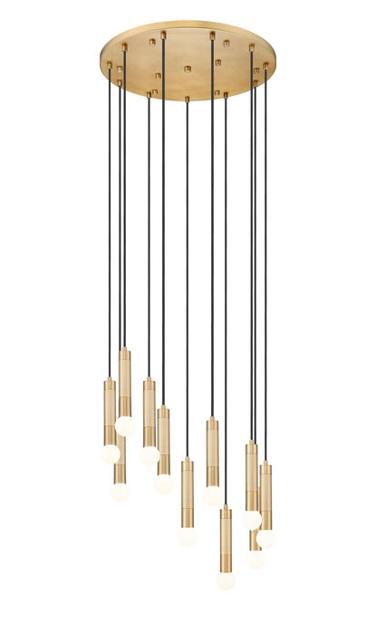 Z-Lite - 1956P-11R-MGLD - 11 Light Chandelier - Stari - Modern Gold