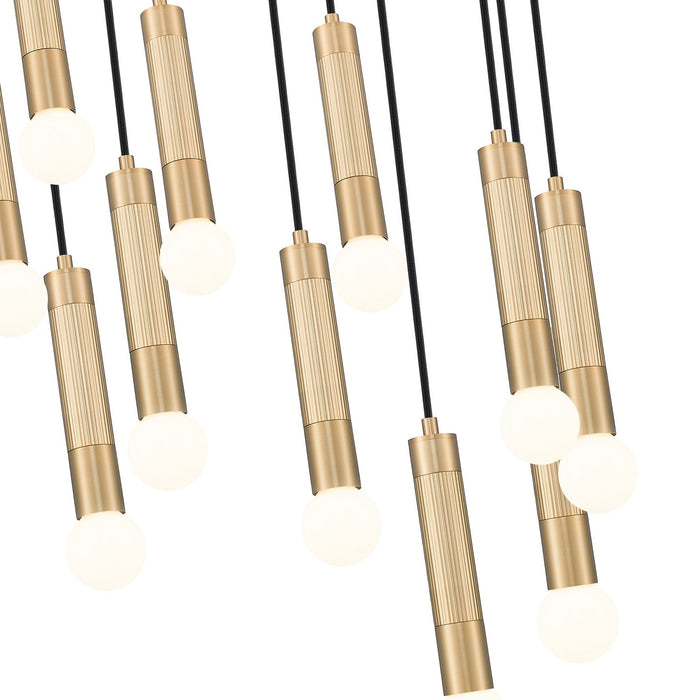 Z-Lite - 1956P-11R-MGLD - 11 Light Chandelier - Stari - Modern Gold