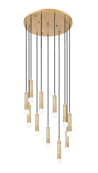 Z-Lite - 1956P-11R-MGLD - 11 Light Chandelier - Stari - Modern Gold