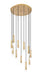 Z-Lite - 1956P-11R-MGLD - 11 Light Chandelier - Stari - Modern Gold