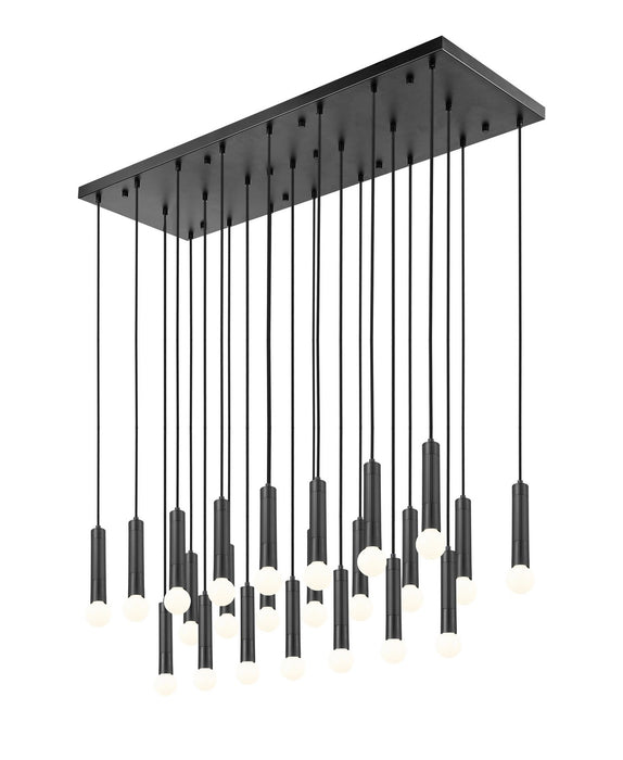 Z-Lite - 1956P-23L-MB - 23 Light Linear Chandelier - Stari - Matte Black