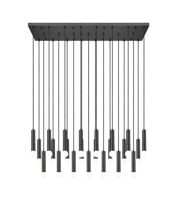 Z-Lite - 1956P-23L-MB - 23 Light Linear Chandelier - Stari - Matte Black