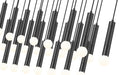 Z-Lite - 1956P-23L-MB - 23 Light Linear Chandelier - Stari - Matte Black