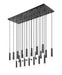 Z-Lite - 1956P-23L-MB - 23 Light Linear Chandelier - Stari - Matte Black
