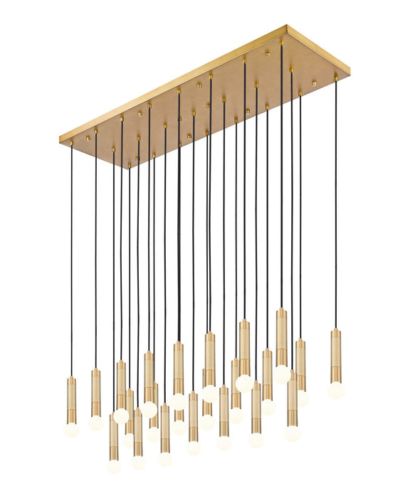 Z-Lite - 1956P-23L-MGLD - 23 Light Linear Chandelier - Stari - Modern Gold