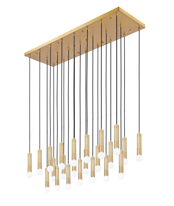 Z-Lite - 1956P-23L-MGLD - 23 Light Linear Chandelier - Stari - Modern Gold