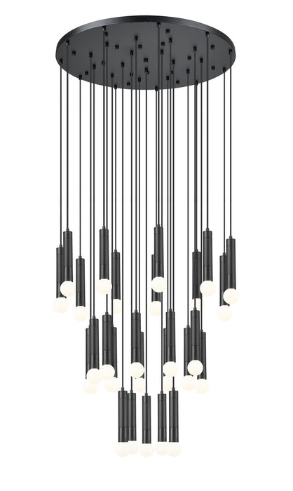 Z-Lite - 1956P-27R-MB - 27 Light Chandelier - Stari - Matte Black