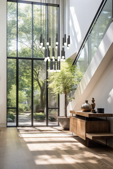 Z-Lite - 1956P-27R-MB - 27 Light Chandelier - Stari - Matte Black