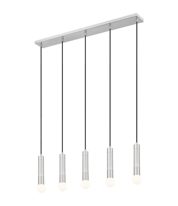 Z-Lite - 1956P-5L-BN - Five Light Linear Chandelier - Stari - Brushed Nickel