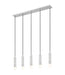 Z-Lite - 1956P-5L-BN - Five Light Linear Chandelier - Stari - Brushed Nickel