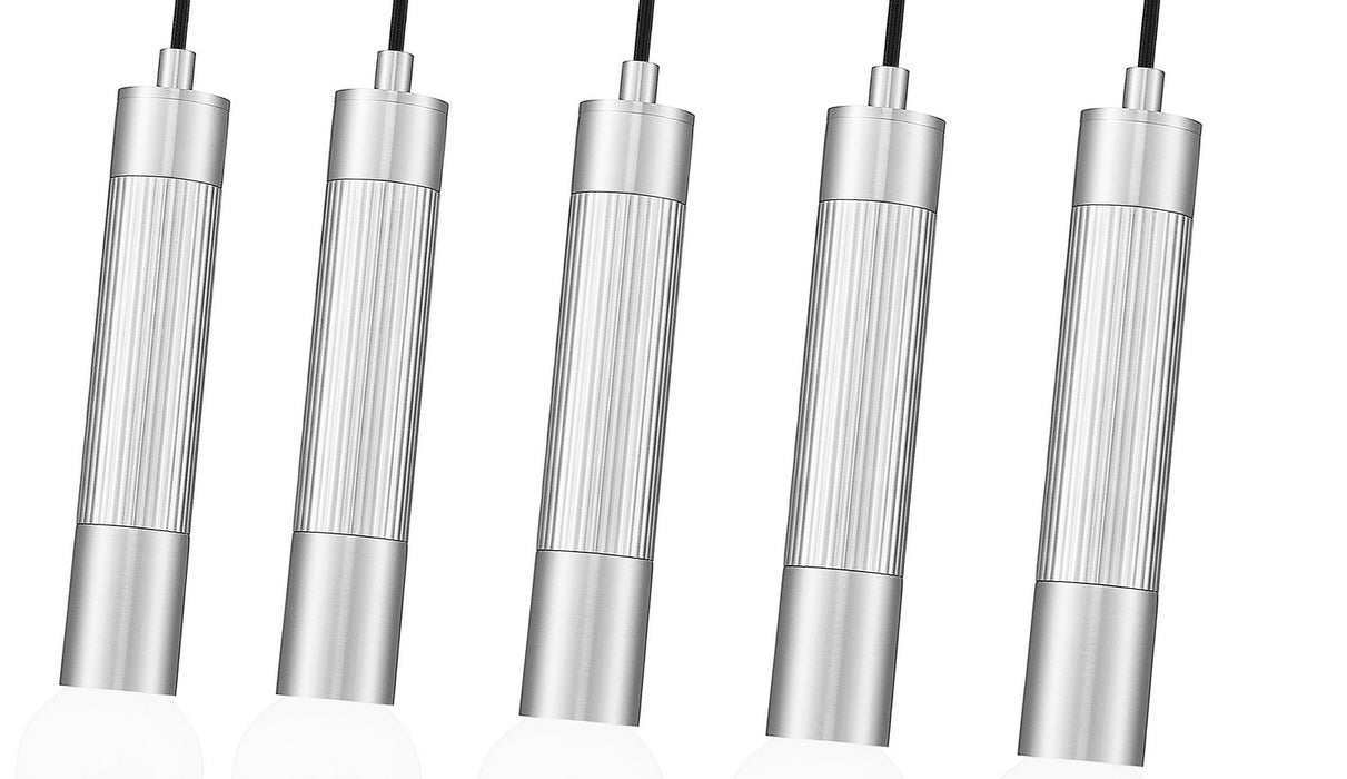 Z-Lite - 1956P-5L-BN - Five Light Linear Chandelier - Stari - Brushed Nickel