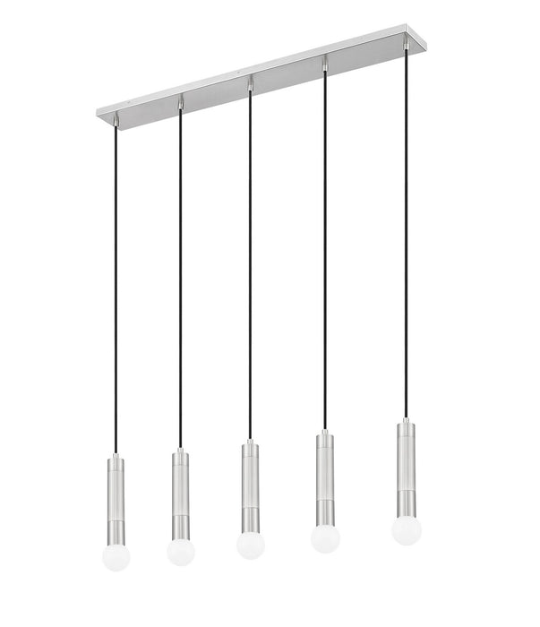 Z-Lite - 1956P-5L-BN - Five Light Linear Chandelier - Stari - Brushed Nickel