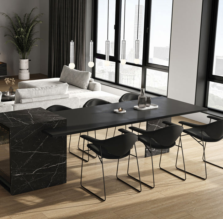 Z-Lite - 1956P-5L-BN - Five Light Linear Chandelier - Stari - Brushed Nickel