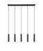 Z-Lite - 1956P-5L-MB - Five Light Linear Chandelier - Stari - Matte Black