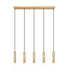 Z-Lite - 1956P-5L-MGLD - Five Light Linear Chandelier - Stari - Modern Gold