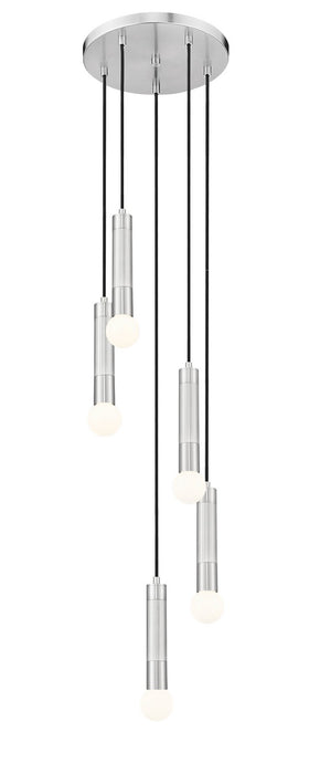 Z-Lite - 1956P-5R-BN - Five Light Chandelier - Stari - Brushed Nickel