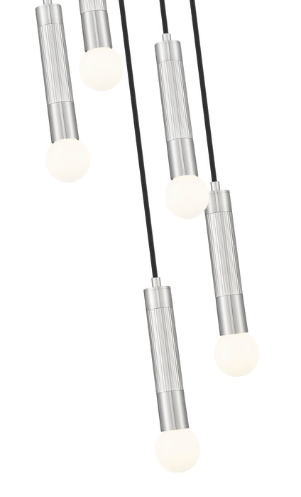 Z-Lite - 1956P-5R-BN - Five Light Chandelier - Stari - Brushed Nickel