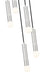 Z-Lite - 1956P-5R-BN - Five Light Chandelier - Stari - Brushed Nickel