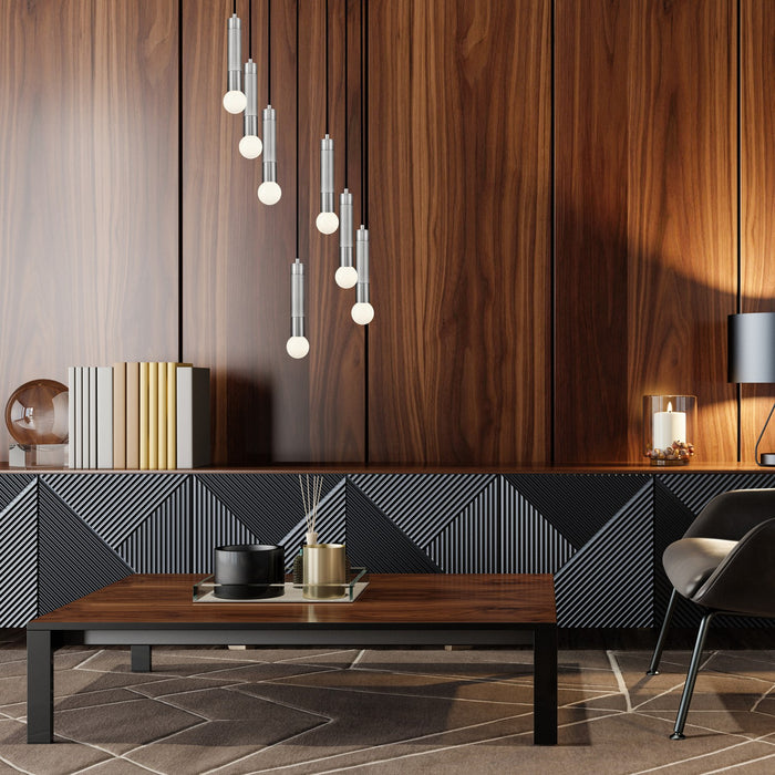 Z-Lite - 1956P-5R-BN - Five Light Chandelier - Stari - Brushed Nickel