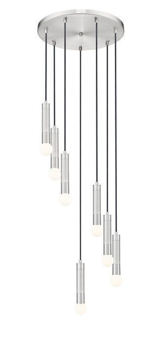 Z-Lite - 1956P-7R-BN - Seven Light Chandelier - Stari - Brushed Nickel
