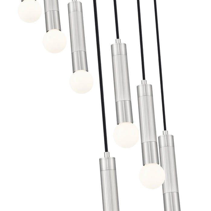 Z-Lite - 1956P-7R-BN - Seven Light Chandelier - Stari - Brushed Nickel
