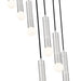 Z-Lite - 1956P-7R-BN - Seven Light Chandelier - Stari - Brushed Nickel