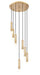 Z-Lite - 1956P-7R-MGLD - Seven Light Chandelier - Stari - Modern Gold