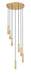 Z-Lite - 1956P-7R-MGLD - Seven Light Chandelier - Stari - Modern Gold