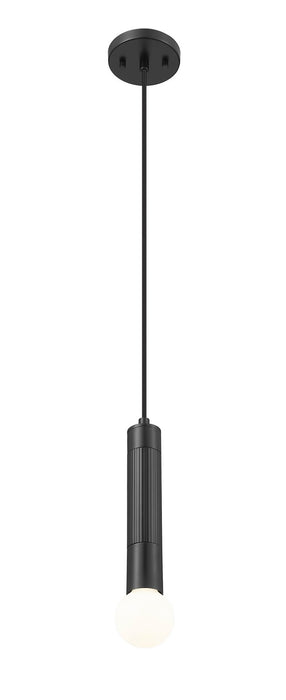 Z-Lite - 1956P-MB - One Light Pendant - Stari - Matte Black