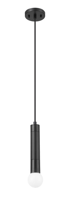 Z-Lite - 1956P-MB - One Light Pendant - Stari - Matte Black