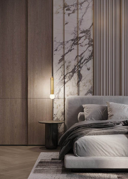 Z-Lite - 1956P-MGLD - One Light Pendant - Stari - Modern Gold