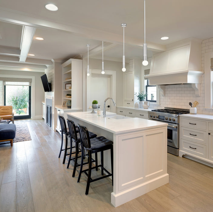 Z-Lite - 1956P-ROD-BN - One Light Pendant - Stari - Brushed Nickel