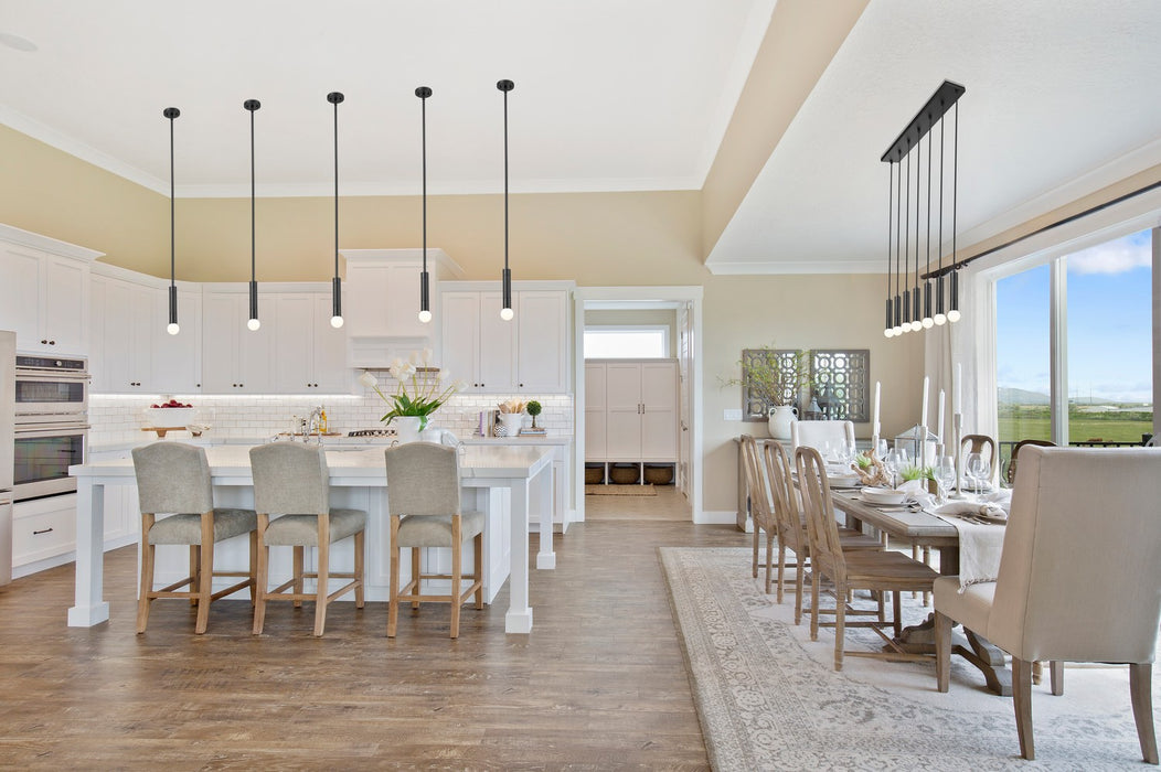 Z-Lite - 1956P-ROD-MB - One Light Pendant - Stari - Matte Black