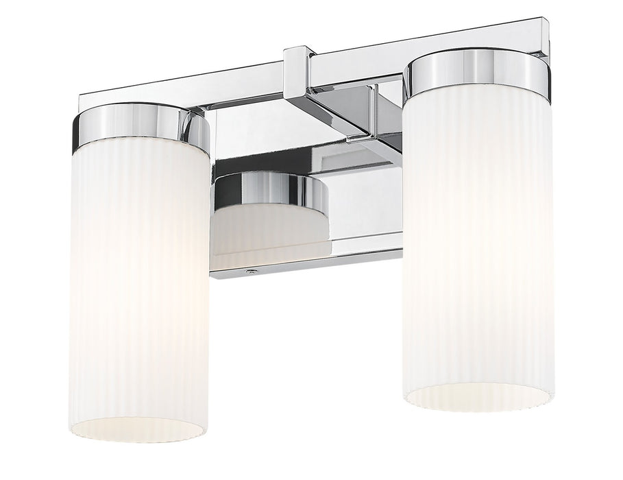 Z-Lite - 3044-2V-CH - Two Light Vanity - Danica - Chrome