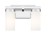 Z-Lite - 3044-2V-CH - Two Light Vanity - Danica - Chrome