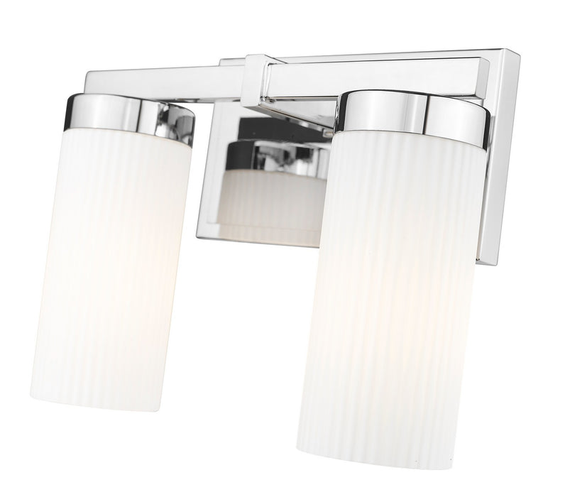 Z-Lite - 3044-2V-CH - Two Light Vanity - Danica - Chrome