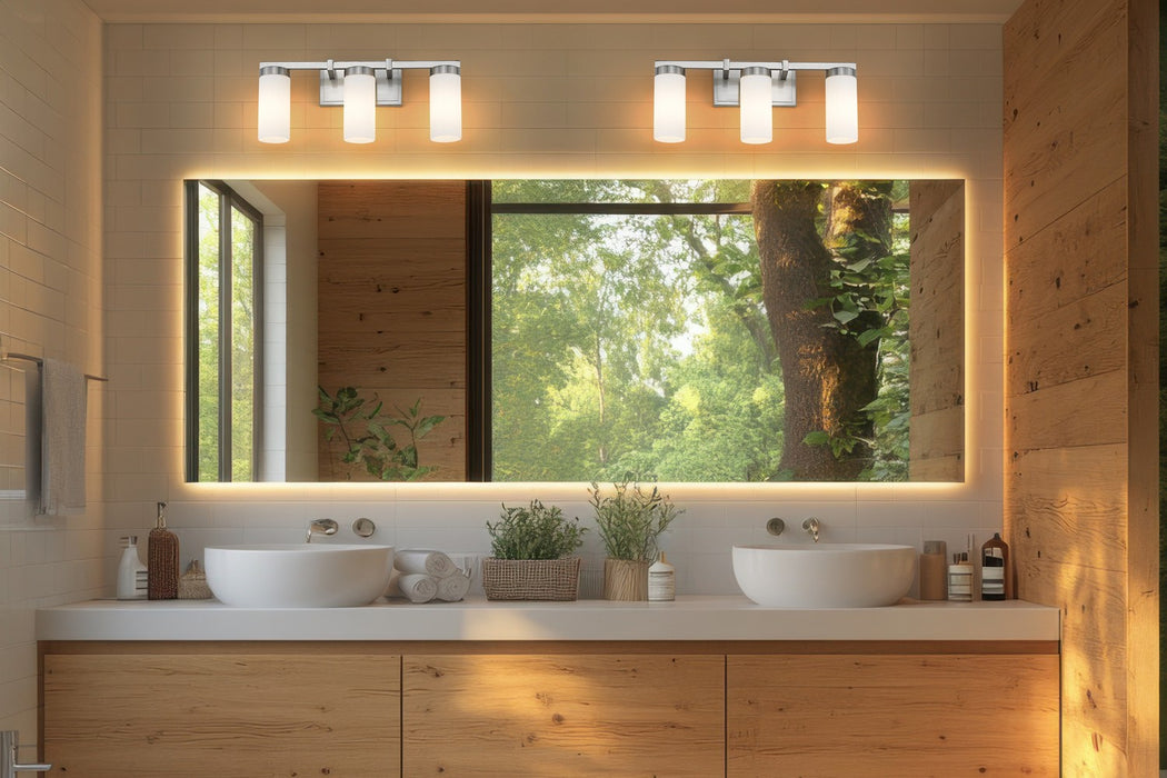 Z-Lite - 3044-3V-BN - Three Light Vanity - Danica - Brushed Nickel