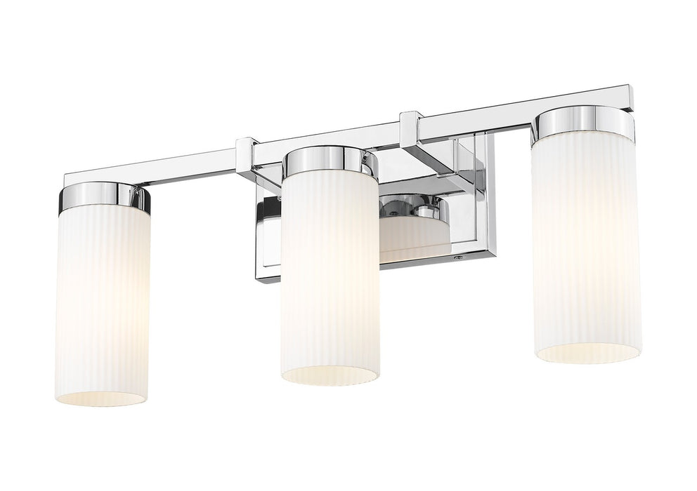 Z-Lite - 3044-3V-CH - Three Light Vanity - Danica - Chrome