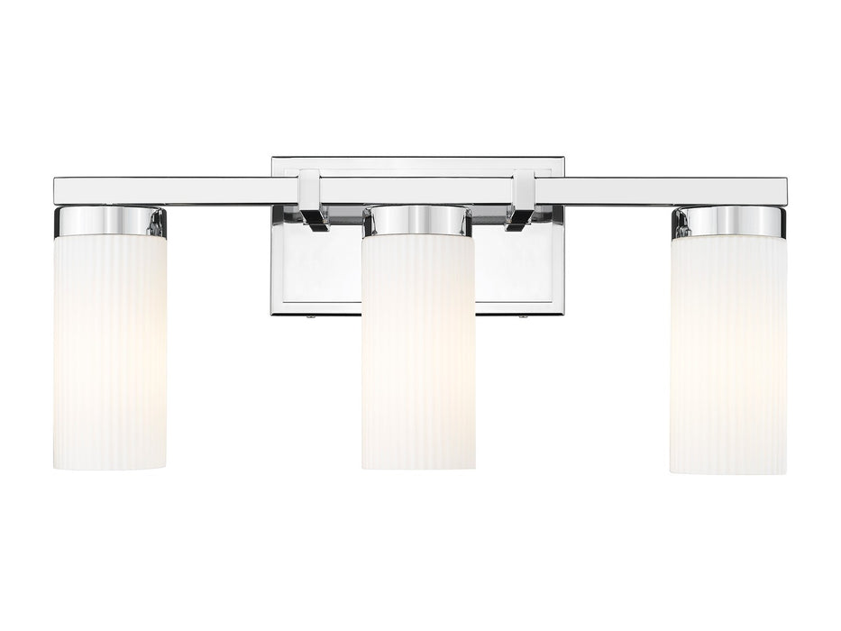 Z-Lite - 3044-3V-CH - Three Light Vanity - Danica - Chrome